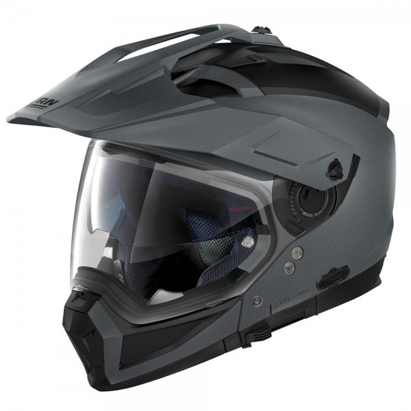 Nolan N70 2 X Classic N com 2 Flat Vulcan Grey Helmet